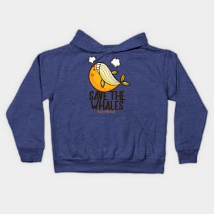 Save The Whales ! Kids Hoodie